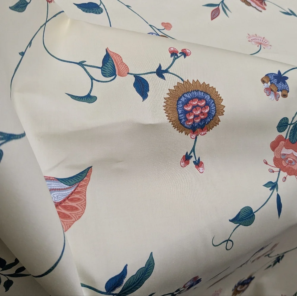 Fabric NWOT Schumacher Screen Print By The Yard Linyou Vine VTG Empress Of China